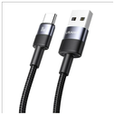 USAMS US-SJ718 cable USB-A / USB-C 3A 1.2m Aluminum Alloy Data Cable SY Series