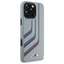 BMW BMHMP16X23SLIG Apple iPhone 16 Pro Max hardcase Silicone Turning Lines MagSafe grey