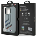 BMW BMHMP16X23SLIG Apple iPhone 16 Pro Max hardcase Silicone Turning Lines MagSafe grey