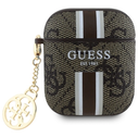 Guess GUA2P4RPSW Apple AirPods 1/2 cover 4G Printed Stripes Charm brown