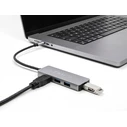 USB Hub Delock Type-C 63173, 4x USB 3.2 Gen 1 θύρες, 5Gbps, γκρι