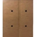 Shoe cabinet back panel - for codes 632-8648/3347/8519
