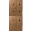 Shoe Rack Back Panel for codes 632-8648 and 3446