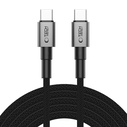 Tech-Protect Ultraboost DNA USB-C / USB-C Cable PD100W/5A 300cm Iron Grey