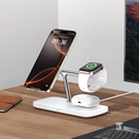 Tech-Protect QI15W-A45 3in1 Magnetic MagSafe Wireless Charger White
