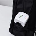 Tech-Protect PCL3X4 Power Socket 2xUSB-A, 2xUSB-C, 3xAC White
