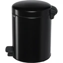 Brabantia NewIcon 649014 Μεταλλικός Κάδος Πεντάλ Μπάνιου 5L Black Matt
