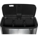 Brabantia Bo Matt 34L Trash Bin — Grey, Soft-touch Lid