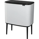 Brabantia Bo Touch Bin 3 x 11 L - Λευκό