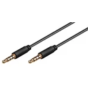 Καλώδιο Ήχου 3.5mm Goobay 63832 4 Pin Stereo Copper 3m Μαύρο