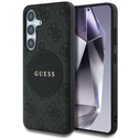 Guess 4G Round Patch Classic Logo MagSafe Samsung Galaxy S25+ Plus black