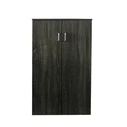 Velco Pro Systems Shoe Cabinet with Two Doors - 6 Shelves - Ventilated Back - 60x32x122 cm - Grey Beech