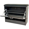 Velco Pro Systems Shoe Cabinet / Stool 60x24x49 cm Grey Oak