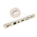 Κάλυμμα Προστασίας Delock για θύρα USB-C 64095, λευκό, 10τμχ