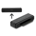 Αντάπτορας Delock USB-C σε SATA 22-pin 64188, 6Gbps, Καλώδιο USB, μαύρος