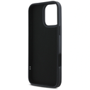 Karl Lagerfeld HC 3D Rubber Elongated Glitter Apple iPhone 16 Pro black