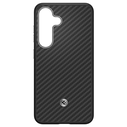 Samsung Spigen Enzo Aramid Magnet Galaxy S25 black-silver
