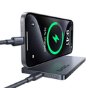 USAMS US-CD231 Power bank with wireless charging 5000mAh 20W PD Fast Charge gray/tarnish
