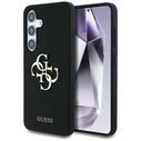 Guess Silicone Big 4G Logo Bottom Script Samsung Galaxy S25 black