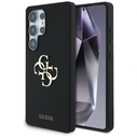 Guess Silicone Big 4G Logo Bottom Script Samsung Galaxy S25 Ultra black