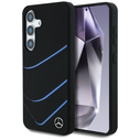 Mercedes Silicone Contrasted Curves MagSafe Samsung Galaxy S25 black