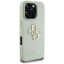 Guess Grained Big 4G Logo Small Classic Logo Apple iPhone 16 Pro Max green