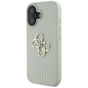 Guess Grained Big 4G Logo Small Classic Logo Apple iPhone 16 green