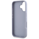Guess Hot Stamp 4G Pattern Triangle Metal Logo Apple iPhone 16 purple