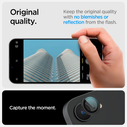 Spigen Optik Pro Glas.tr ez Fit Camera Protector Apple iPhone 17e / 16e Black [2 PACK]