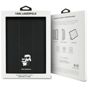 Karl Lagerfeld KLFC11PM24SAKCK Apple iPad Pro 11" 2024 (5 gen) Book Cover Saffiano Magnetic Karl &Choupette black