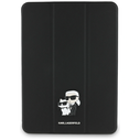 Karl Lagerfeld KLFC11RM24SAKCK Apple iPad Air 11" 2024 (6 gen) Book Cover Saffiano Magnetic Karl &Choupette black