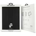 Karl Lagerfeld KLFC13PM24SAKCK Apple iPad Pro 13" 2024 (7 gen) Book Cover Saffiano Magnetic Karl &Choupette black