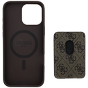 Guess 4G Stripes MagSafe Wallet Apple iPhone 16 Pro Max brown