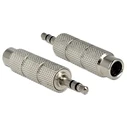 Αντάπτορας Ήχου Delock από 3.5mm σε 6.3mm 65548, μεταλλικός, ασημί