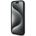 Karl Lagerfeld Silicone Shadow Metal Initial MagSafe Apple iPhone 15 black