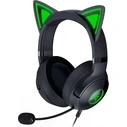 Gaming Headsets Razer KRAKEN KITTY V2 - Black - RGB - USB 7.1 - Kitty Ears - PC / PS5 / SWITCH