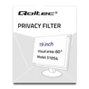Privacy Filter Qoltec Rodo 19 Inch 16:10