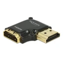 Αντάπτορας HDMI Delock θηλυκό σε αρσενικό 65661, High Speed, 90°, right