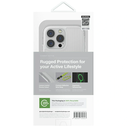 UNIQ Combat Active Apple iPhone 16 Pro Magclick Charging lume white