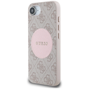 Guess 4G Circle Classic Logo MagSafe Apple iPhone 17e / 16e pink