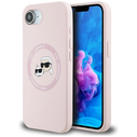 Karl Lagerfeld Silicone Karl&Choupette Heads MagSafe Apple iPhone 17e / 16e pink