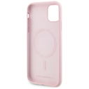Karl Lagerfeld Silicone Karl&Choupette MagSafe Apple iPhone 11 pink