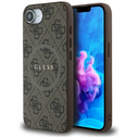 Guess 4G Ring Classic Logo MagSafe Apple iPhone 17e / 16e brown