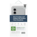 UNIQ Swivix Apple iPhone 16 360 Rotating Kickstand clear