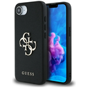 Guess Grained Big 4G Logo Small Classic Logo Apple iPhone 17e / 16e black