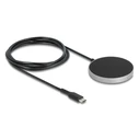 Ασύρματος Φορτιστής Delock 66467, 15W, Μαγνητικός, Μαύρος