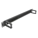 Αξεσουάρ για Καμπίνες Rack Delock Cable Management 66486, 19"/1U 2X Γάντζοι & Βούρτσα, Μαύρο