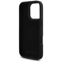 Karl Lagerfeld HC Grained PU Cardslot Metal Elong Apple iPhone 16 Pro black