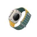 UNIQ Revix Evo Apple Watch Series1/2/3/4/5/6/7/8/9/SE/SE2/Ultra/Ultra2 42/44/45/49mm Reversible Magnetic viridian green-burnt yellow