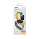 UNIQ Revix Evo Apple Watch Series1/2/3/4/5/6/7/8/9/SE/SE2/Ultra/Ultra2 42/44/45/49mm Reversible Magnetic viridian green-burnt yellow